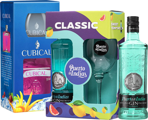 Cubical Kiss + glass - Gift packs | Bondston