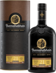Bunnahabhain 21 letá Cask Strength