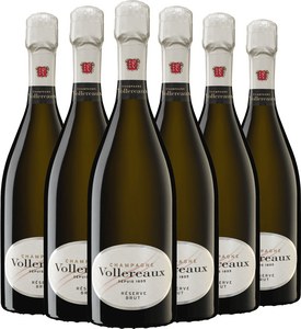 Set 6x Vollereaux Réserve Brut