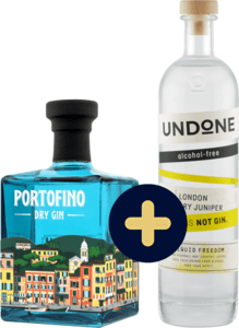 Set Portofino Dry Gin + Undone No.2 Not Gin zdarma
