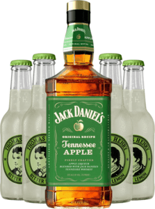 Jack Daniel's Tennessee Apple Whiskey with Glass Gift Set