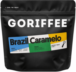 Goriffee Brazil Caramelo Natural Medium 250g