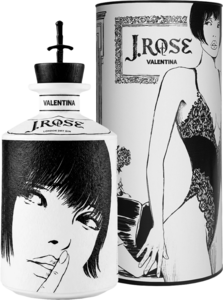 J.Rose London Dry Artisan Gin Valentina No.01 in Gift Box
