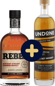 Set Rebel Yell + Undone No.3 Not Whiskey zdarma