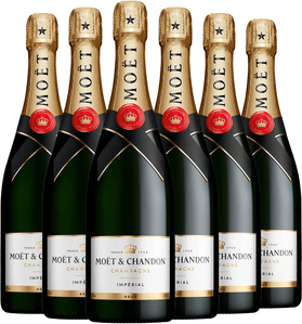 Set 6x Moët &amp; Chandon Imperial Brut