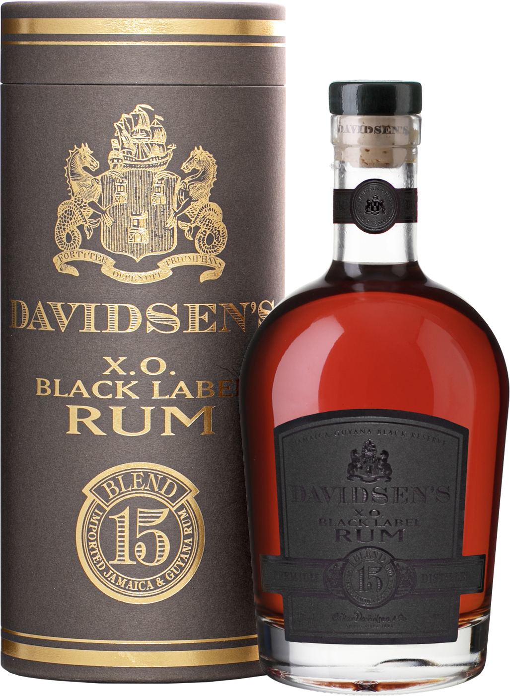 Davidsen's XO Black Label Jamaican Rum 0.7 l | Bondston
