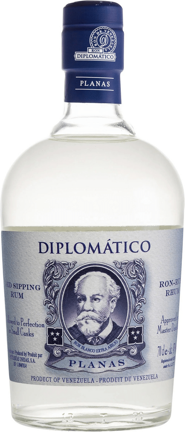 Diplomático Planas White rum Bondston
