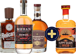 Set Relicario Ron Dominicano Superior + Mezan Panama + Davidsen&#039;s  + The Duppy Share spiced zadarmo 