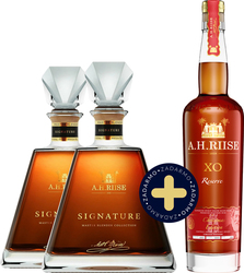 Bundle 2x A.H. Riise Signature + XO Reserve Christmas Rum
