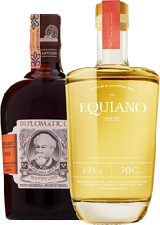 Set Diplomático Mantuano + Equiano Light Rum