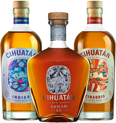 Set Cihuatán Indigo + Cinabrio + Xaman