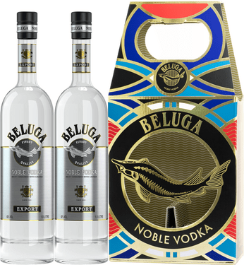 Beluga Noble Vodka 2 x 1L - Pure Vodka | Bondston