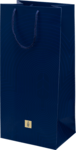 Dárková taška modrá střední