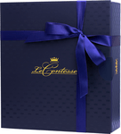 Le Contesse gift box for 3 bottles - blue color